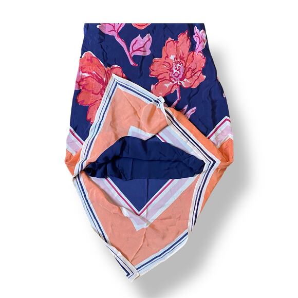 Anthropologie Moulinette‎ Soeurs Floral Silk Midi Off Shoulder Dress Size Small - Picture 7 of 10